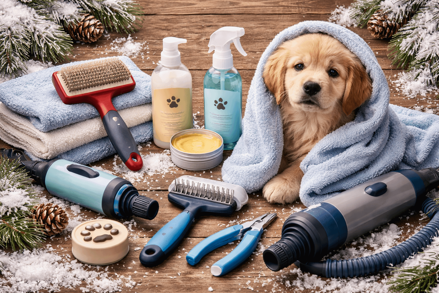 Top Grooming Tools Every Dog Owner Needs for Winter Care