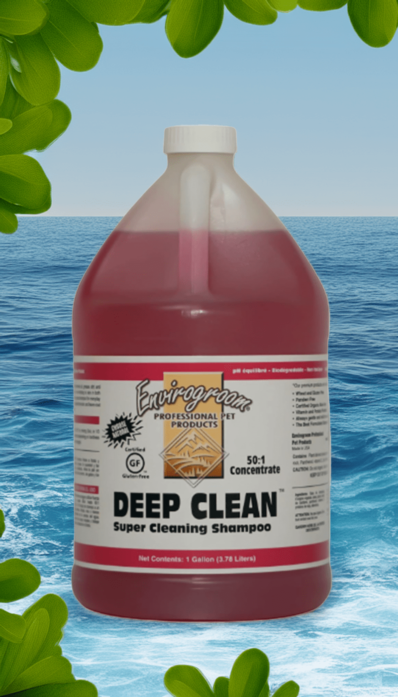 Click to buy Envirogroom Deep Clean Shampoo – Professional Super Cleaning Formula for Pets Envirogroom Deep Clean Super Cleaning Shampoo, a professional-grade, gluten-free formula for thorough and effective pet grooming